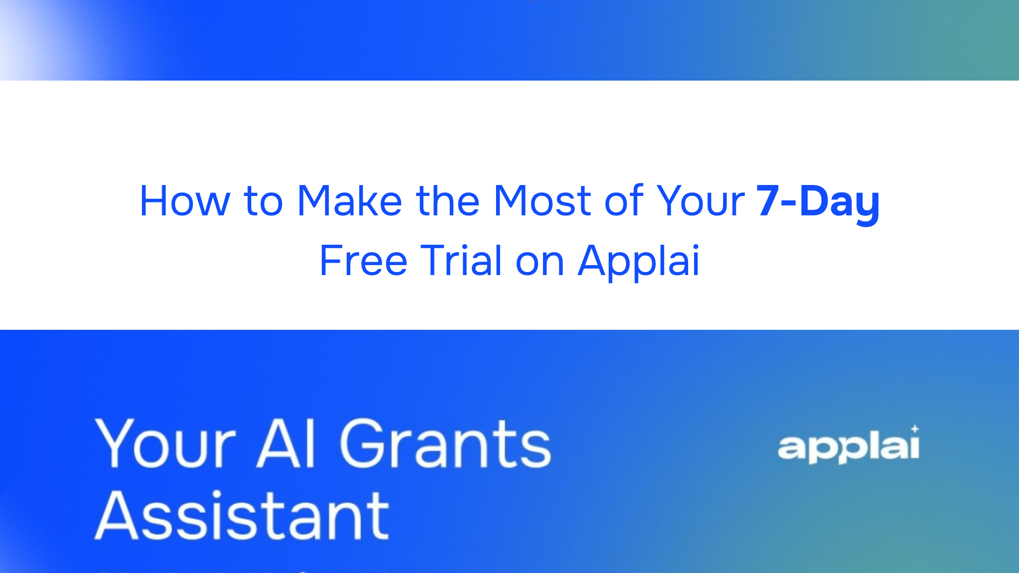 how to win grants with applai