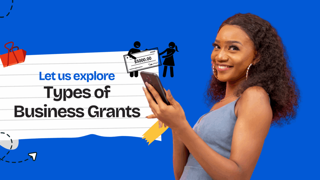 types of business grant